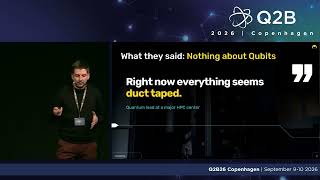 Q2B26 Copenhagen | Rémi de La Vieuville, Head of COO Tech Office, Alice & Bob