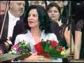 Angela Gheorghiu performs the National Anthem of Romania