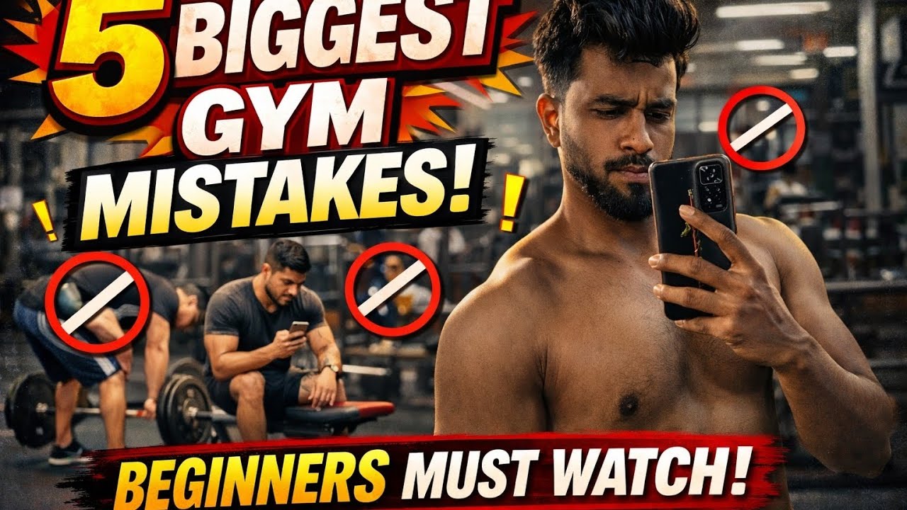 5 Gym Mistakes Beginners Make (STOP Doing These!) 