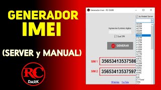 ✅GENER4DOR IMEI | by (SERVER Y MANUAL)