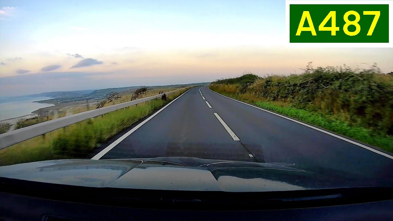 A487 - Aberarth to Llanrhystud - YouTube