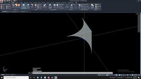 Bo góc Bàn - lệnh surface-autocad 3D