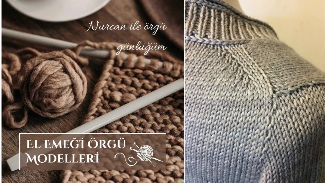 Japon Omuz Düşürme - Avrupa Omuz Örgüsü - Europa Schulter - Japanese Shoulder Braid
