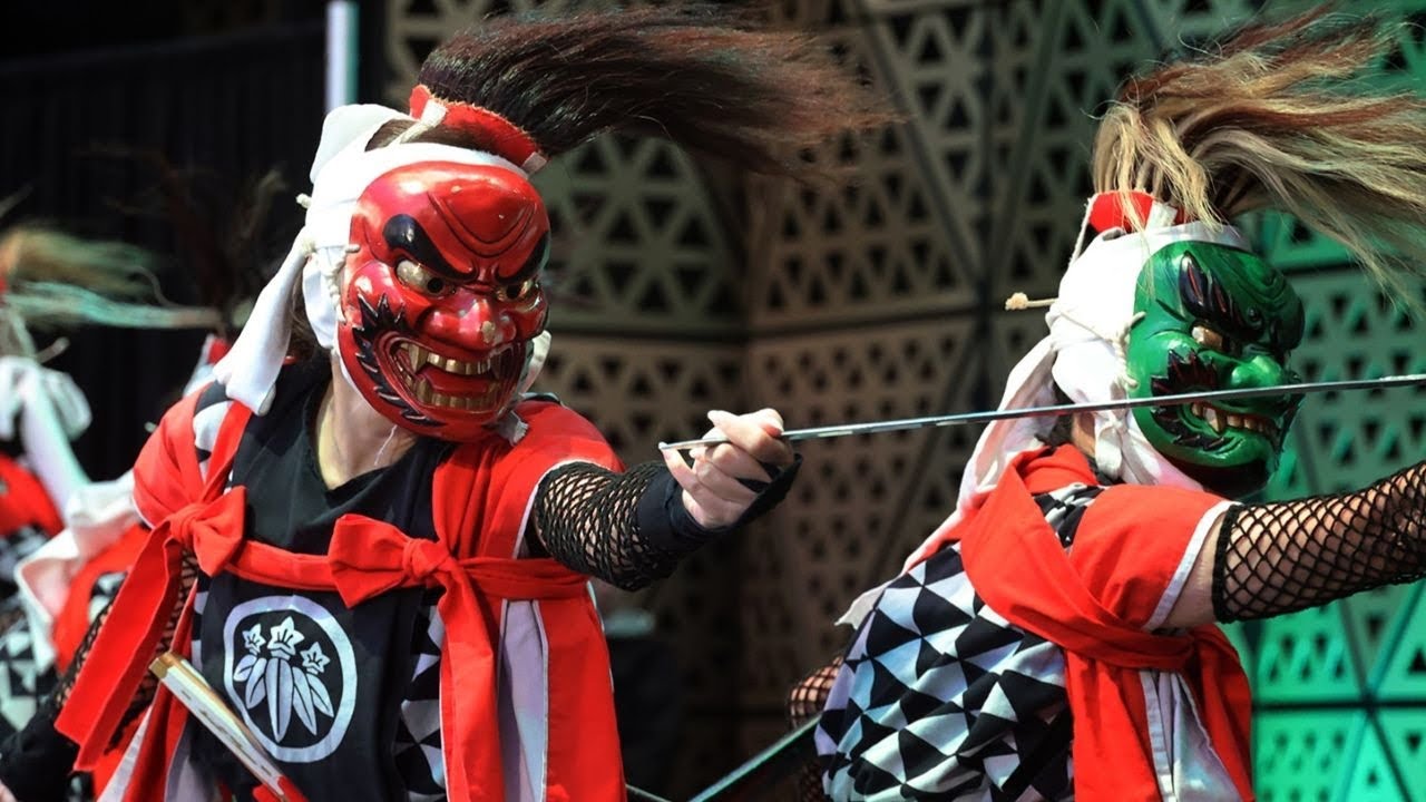 四景 「鬼剣舞」Onikenbai‐二子流東京鬼剣舞 Futagoryu Tokyo Onikenbai／民俗芸能inとしま2025