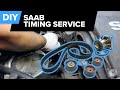 Saab Timing Belt Replacement (9-5 Arc 3.0T V6 Belts, Pulleys, Tensioner & Water Pump)