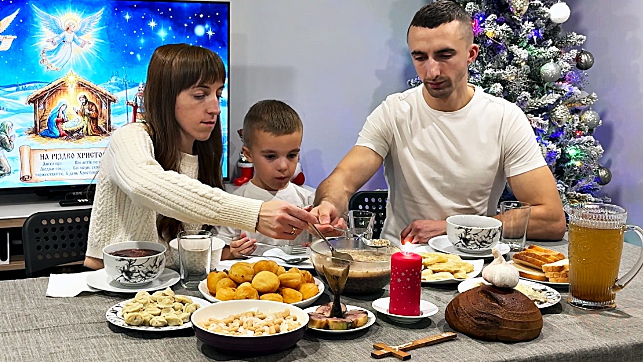 Ukrainian Christmas Eve Dinner 🇺🇦 | Family Cooking & Holiday Traditions
