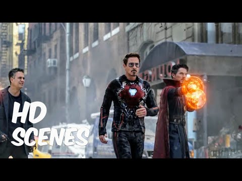 Iron Man Vs Aliens | Iron Man Mark 50 Suit Up Scene | Avengers Infinity War  | (2018) | 4K - Youtube