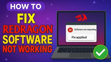 How To Fix Redragon Software Not Working