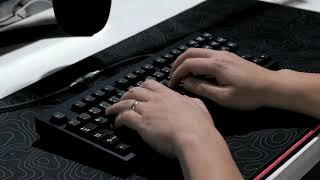 Mode 80 with Durock L7 on Aluminium Plate - Typing Test