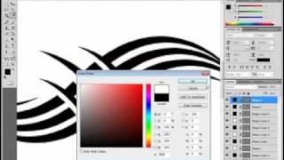 Photoshop Pen Tool Tutorial (Tattoo Design)