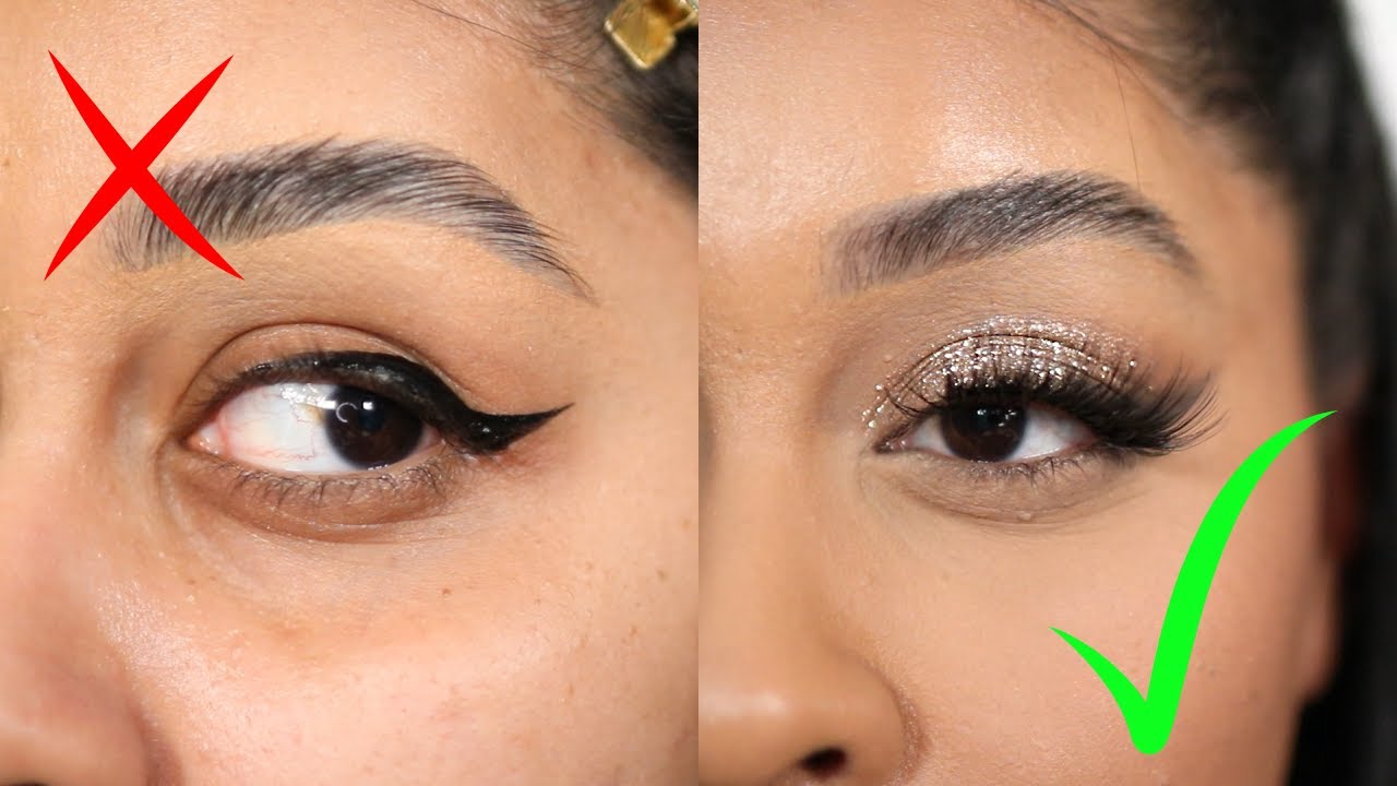 TIRED OF WONKY CAT EYELINER? TRY THIS EASY EYESHADOW METHOD! Choose any colour!