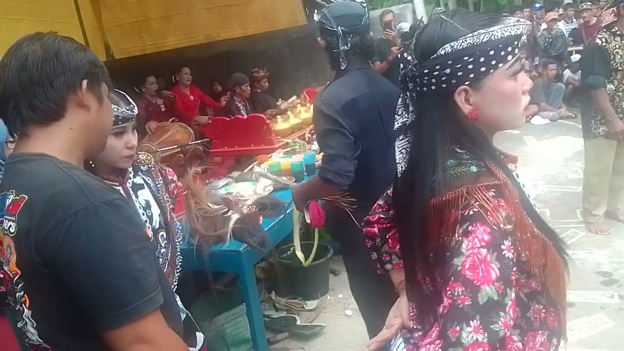 Janturan pertama , ebeg Pandawa Laras , live Depok gentawangi jatilawang