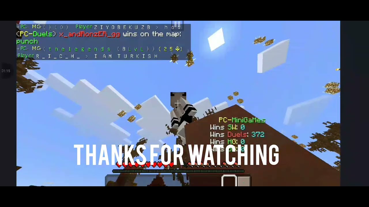 Minecraft 0.14.3 server, play.pvpcraft.ru 19132 please subscribe 