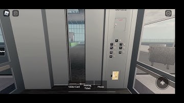 Schindler 500A Traction elevator at express elevator quest corp hq Roblox
