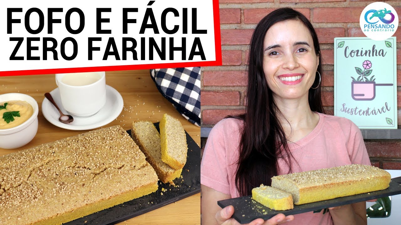 SEM FARINHA E SEM TRIGO, PÃO INTEGRAL FÁCIL E FOFO DE QUINOA (SEM OVO, VEGANO)