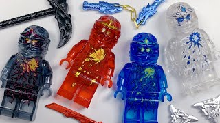 LEGO Ninjago （Transparent Version) | Fake LEGO | Unofficial Minifigures 