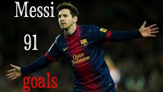 Todos os 91 gols de Lionel Messi em 2012
