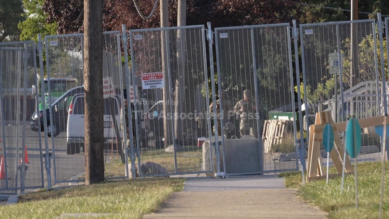 Texas National Guard troops are now protecting federal property in Chicago  area