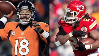 Fantasy Football League Live Draft Part 1 - Peyton Manning #1 Overall!!