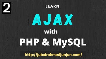 ajax with php MySQL bangla tutorial part-2