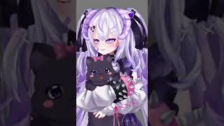 [live2d Rigging] | Hair highlight + sharp artmesh |
