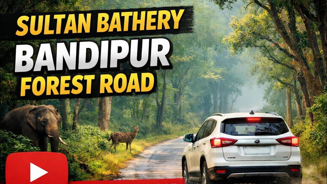 BANDIPUR TO SULTHAN BATHERY ROAD | MUTHANGA FOREST ROAD | NH 766 | WAYANAD WILD LIFE SANCTUARY