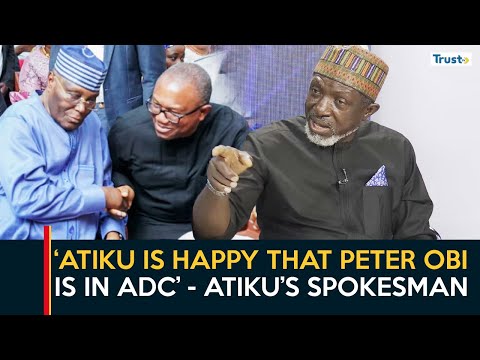 Atiku is happy that Peter Obi is in ADC - Atiku's spokesman | Daily Politics