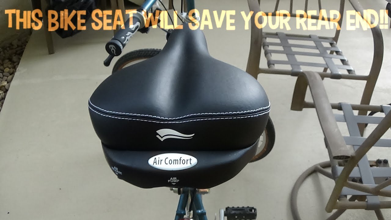 This Bike Seat Will Save Your Rear End!! YouTube