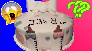 Best Baby shower surprise ever (Cut Cake to find GENDER) BOY\/GIRL?