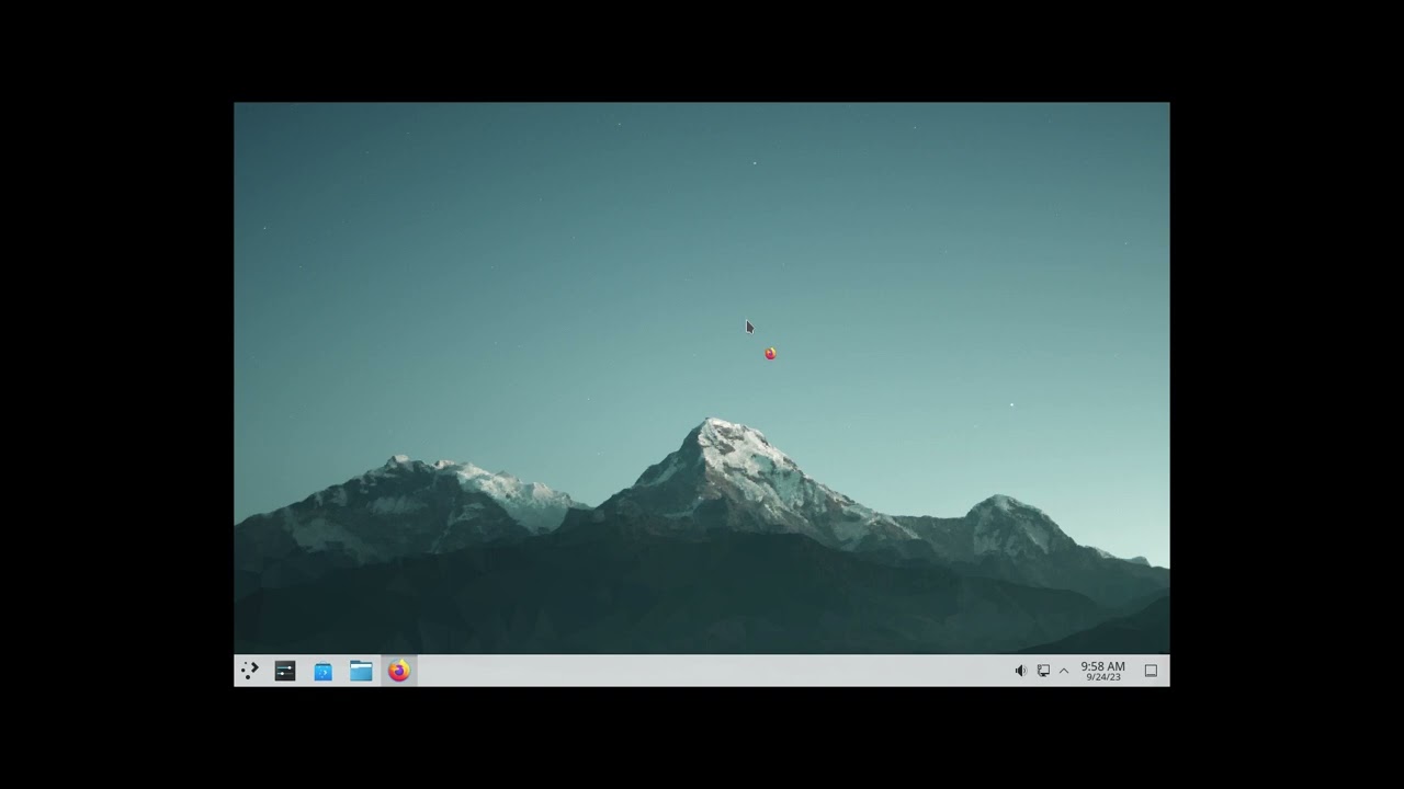Visiting KDE Neon - Ubuntu based using neon-user-20230921-0716.iso - sardi and surfn icons