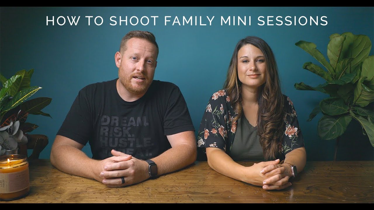 How We Shoot Family Mini Sessions, fall mini sessions and spring mini sessions.