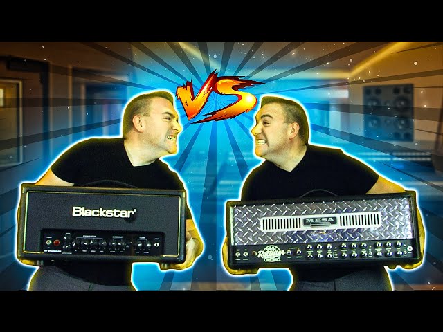 Blackstar HT Studio 20 Mk I VS Mesa Boogie 3ch 100w Dual Rectifier HIGH GAIN SHOOTOUT class=