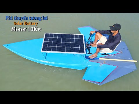 Building a Solar Powered Boat of the Future