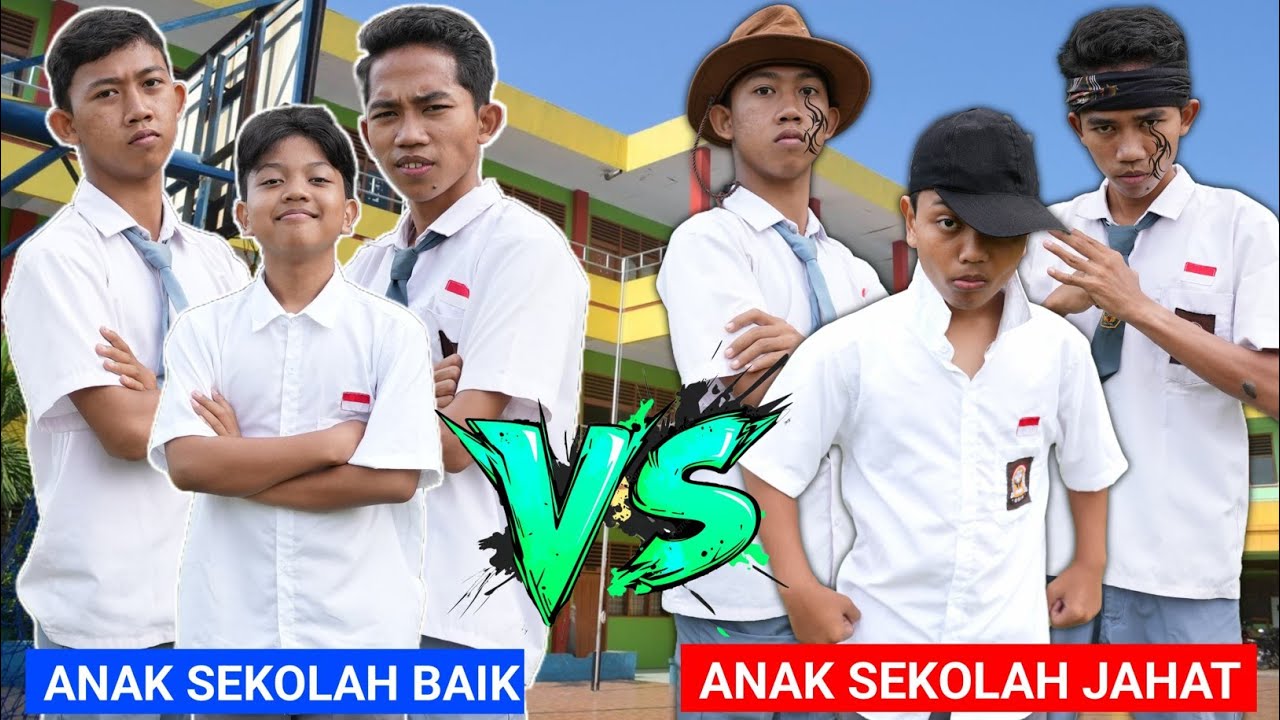 DRAMA ANAK SEKOLAH BAIK VS J4HAT?? | Mikael Family