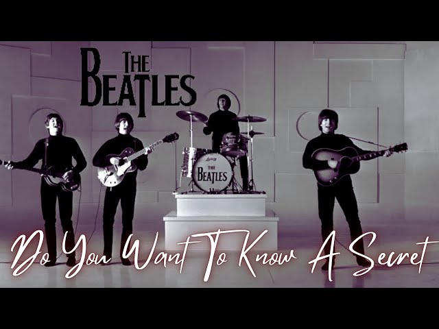 The Beatles | Do You Want To Know A Secret ♫ | 1963 (Lyric Video