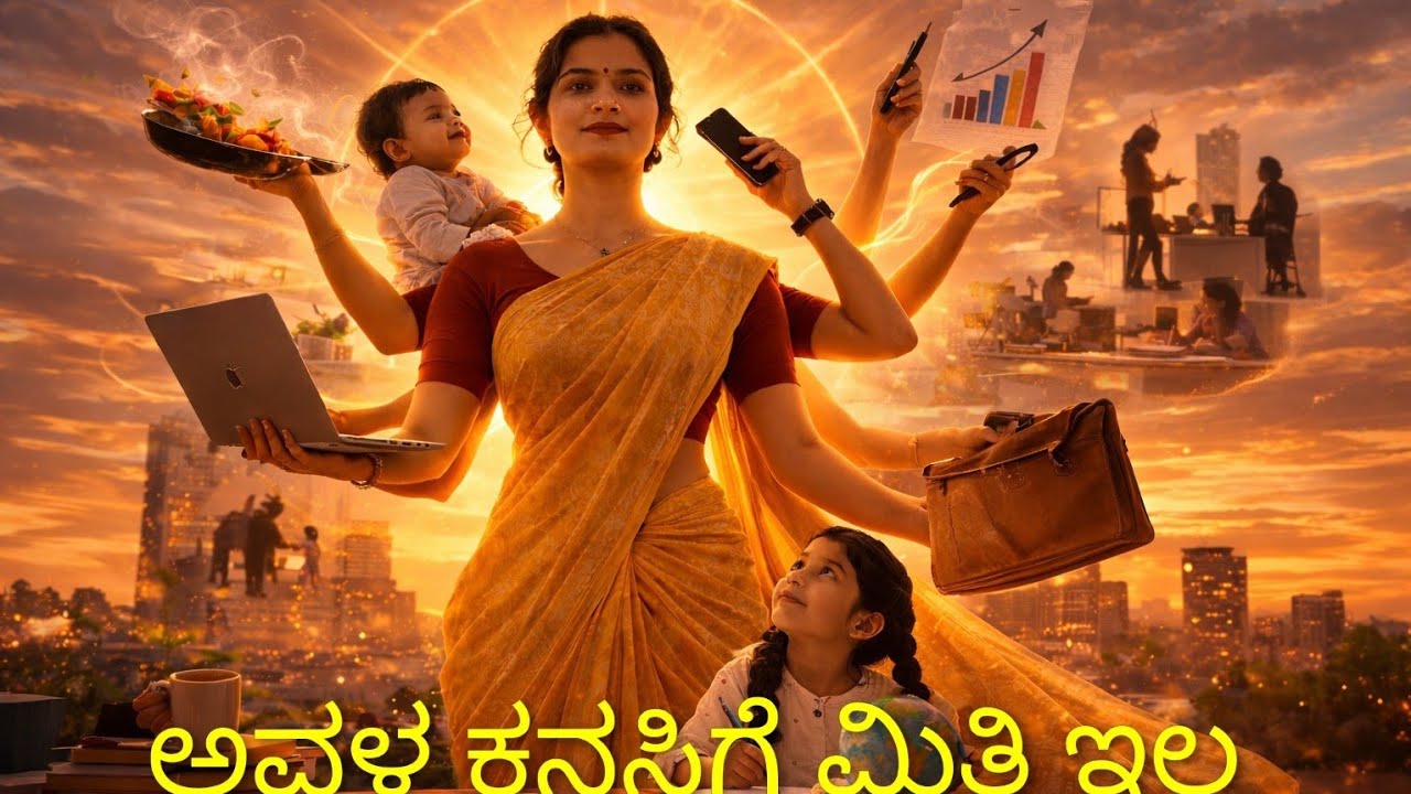ಅವಳ ಕನಸಿಗೆ ಮಿತಿ ಇಲ್ಲ | Powerful Women's Inspirational Song | Kannada Motivation