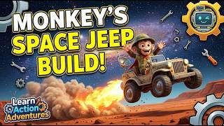 Building a Rocket Booster for a Vintage Rover in Space! 🚀🐒