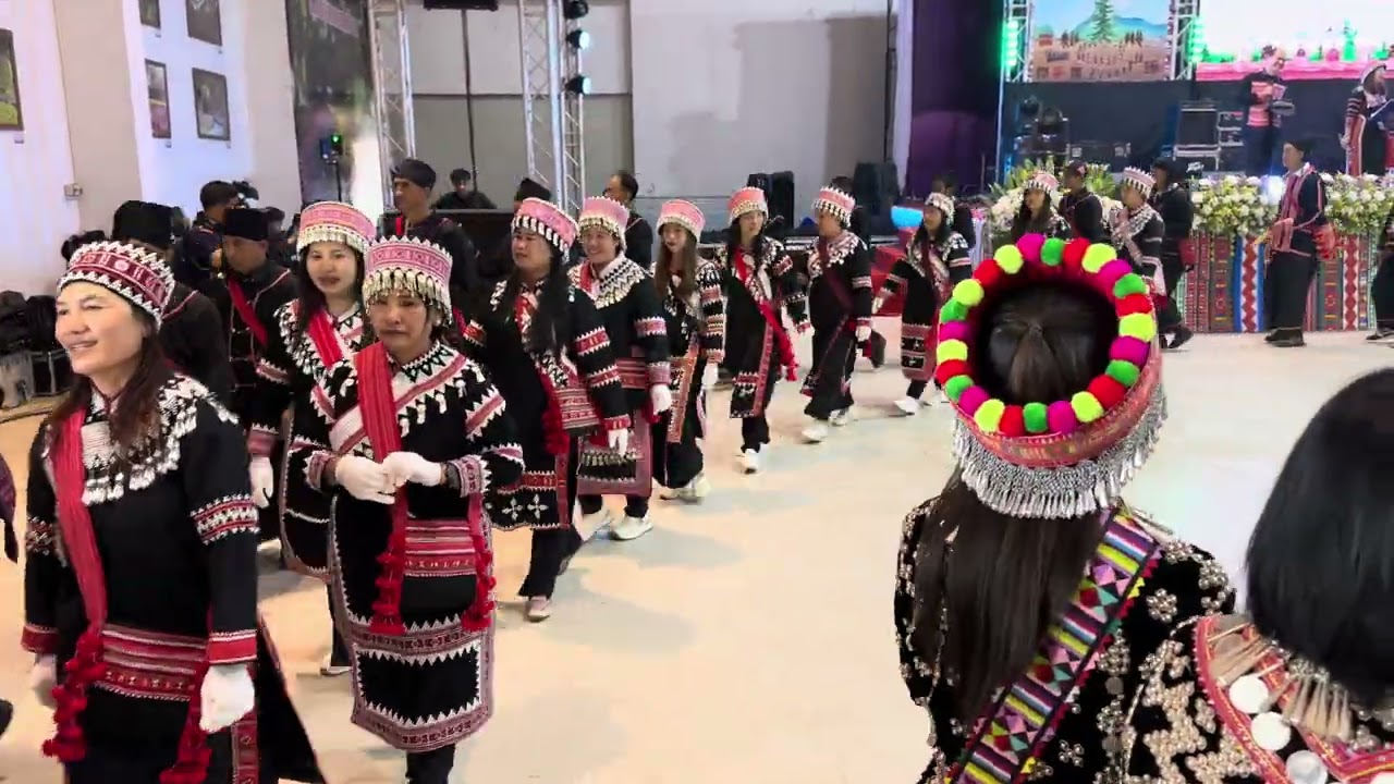 Lahu traditional New Year Dance 01-17-26. Ep 528