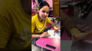 3/4 bride face demo .. join our next basic to advance mehindi class .. #mehmdi #henna