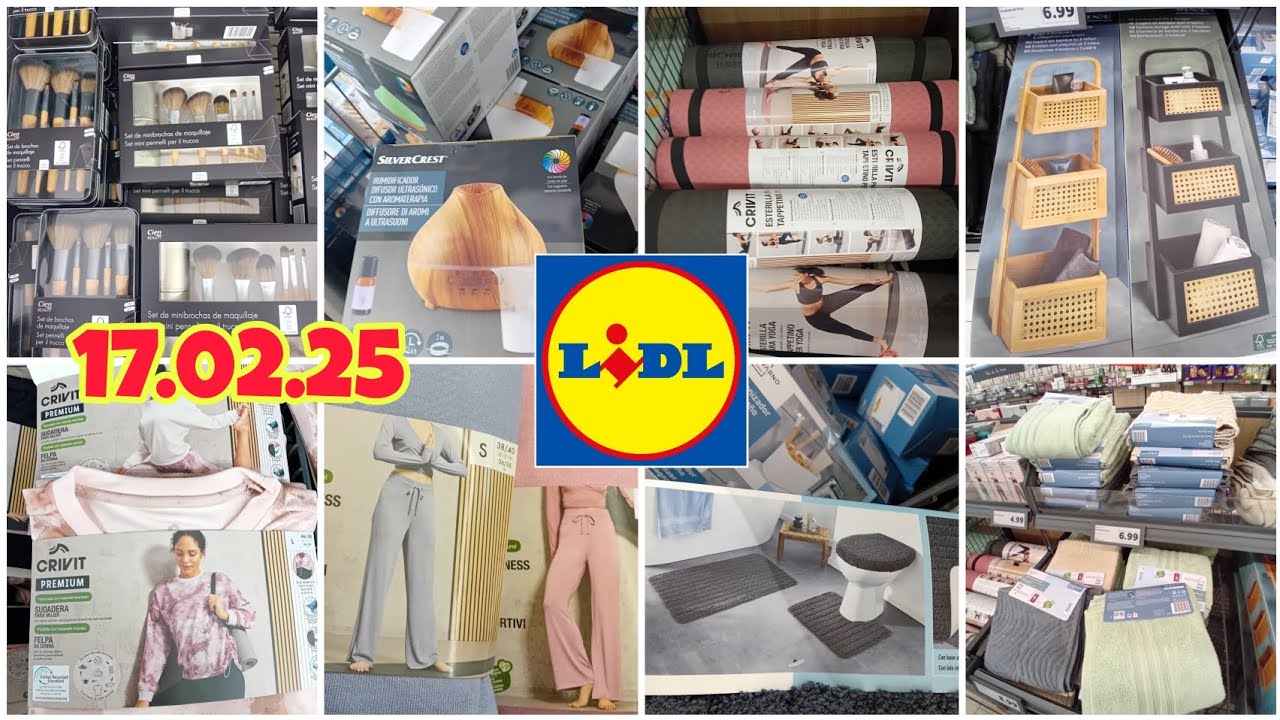 LIDL BAZAR 🛒❤️CUIDADO PERSONAL,BAÑO, ALMACENAJE, ROPA,ACCESORIOS DEPORTE 17.02.25 @Amuna y sus cosas