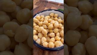 Garbanzos tiernos y deliciosos como cocer en mitad del tiempo #short #shorts #recetas #saludable