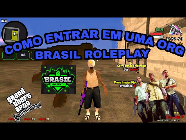 COMO ENTRAR EM UMA ORG ! GTA SAMP 🔥 BRASIL ROLEPLAY 🐊🔥 