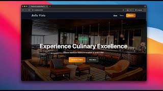 FREE Template: Restaurant Landing Page (Next.js + Tailwind)