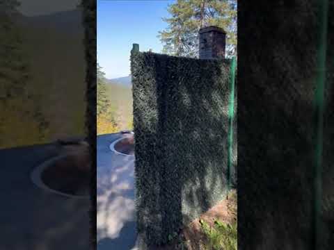 Садові огорожі зелена декоративна огорожа пвх ГАРАНТІЯ 3 РОКИ НАЙНИЖЧА ЦІНА, видео 5