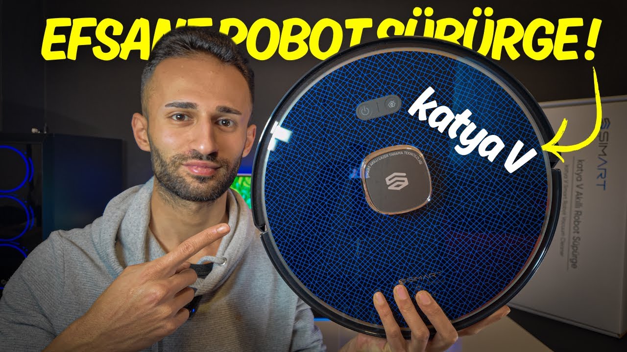 UYGUN FİYATLI EFSANE ROBOT SÜPÜRGE ! | Şımart katya V