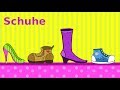 Deutsch lernen: Schuhe & Einkaufen im Schuhgeschäft / learning German: shoes & shoe shopping