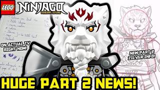 This Part 2 News Just Got Crazier 🐯 Ninjago Dragons Rising Season 4 Part 2 News And Updates
