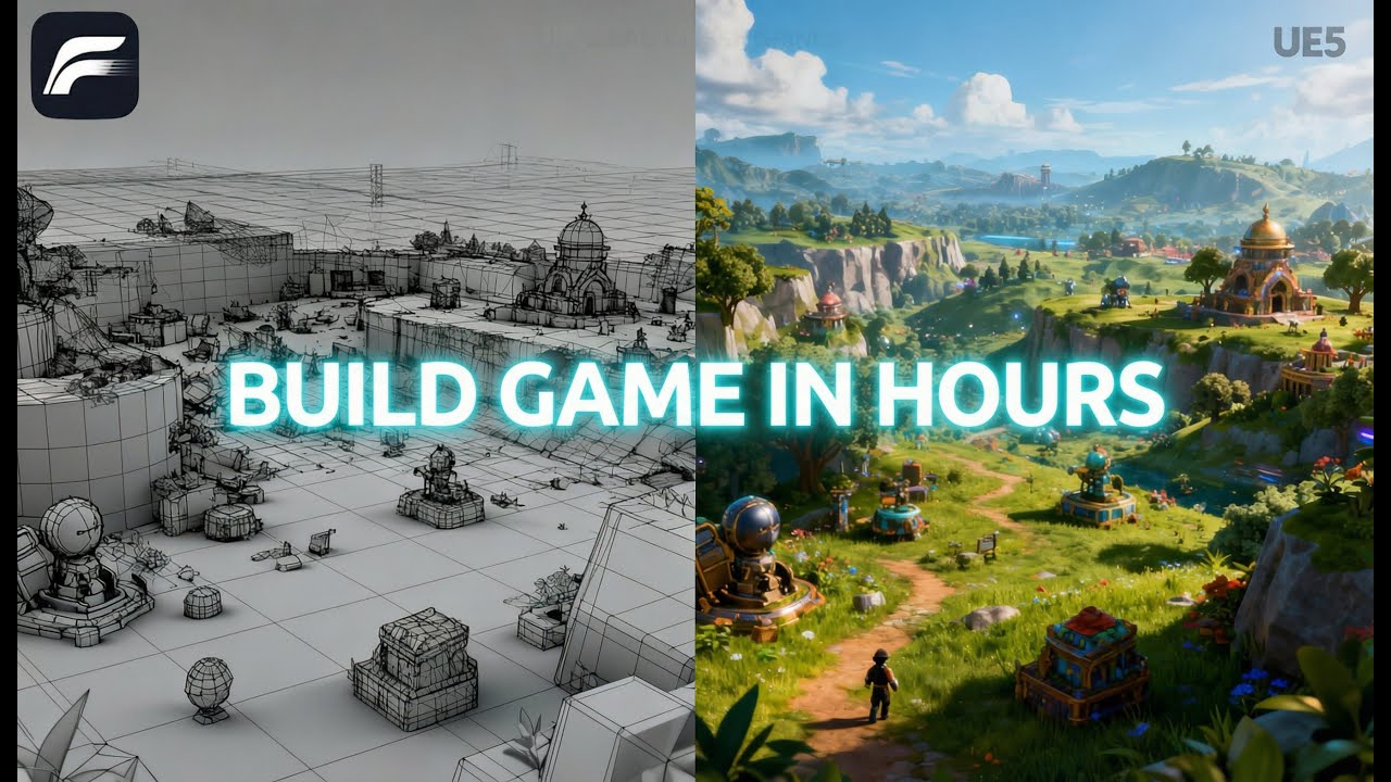 Unreal Engine AI. Friday UE5 AI Demo - Build AAA games in hours! - YouTube