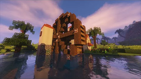マイクラ水車作り方