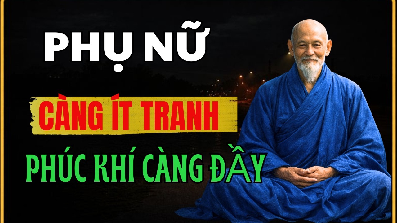 Phụ Nữ Càng Ít Tranh Phúc Khí Càng Giày | Giác Ngộ Cổ Nhân